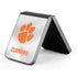 Clemson University White Jersey Galaxy Z Flip6 Skin